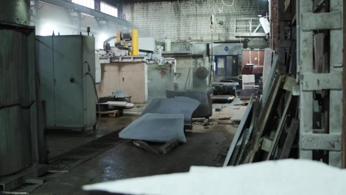 墓石生产车间及建筑外立面精加工用薄瓷石板工业