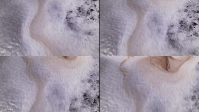 盐和脏水过滤视觉创意视频素材