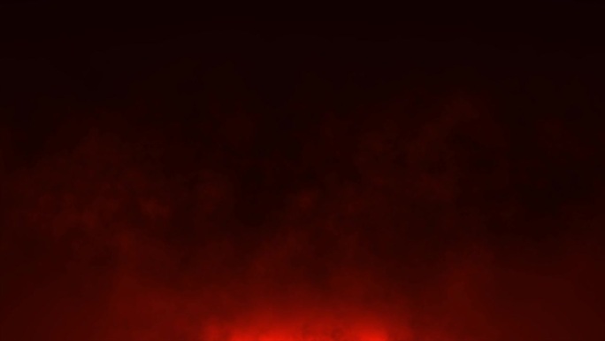 3 d动画。燃烧的红热火花从巨大的火焰无缝循环中升起。篝火的背景，光和生命。火红的橙色发光飞行余烬颗