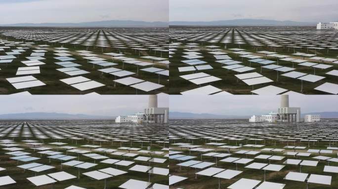 聚光太阳能发电系统利用太阳光高效发电