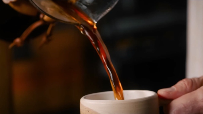 咖啡 咖啡豆 美式 咖啡制作
