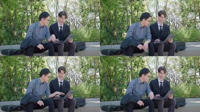 在外地工作的商人