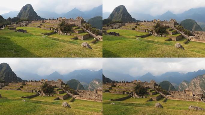 4k视频，库斯科失落的城市，秘鲁印加人的马丘比丘城市。