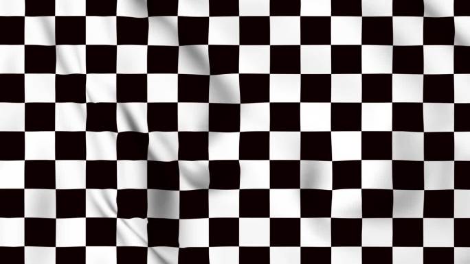 挥舞跳棋旗4K动态图形视频