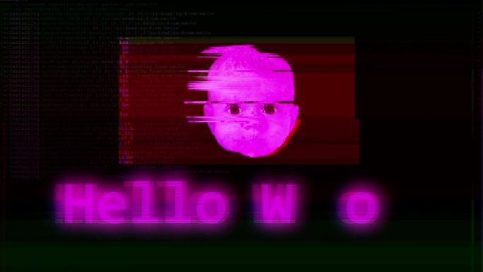 Hello world baby新生儿诞生电脑技术
