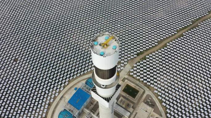 熔盐塔太阳能热电厂收集塔
