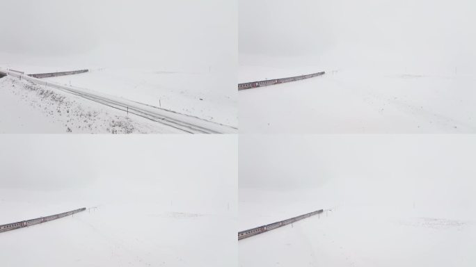 东方快车(Dogu Ekspresi)在冬季视频，Sarikamis Kars，土耳其(土耳其语)