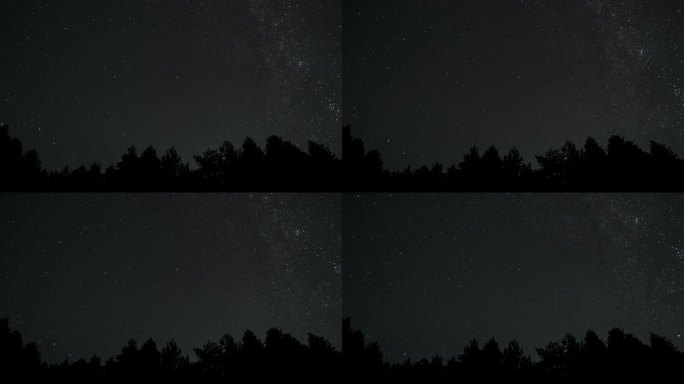 夜空中移动恒星的时间间隔