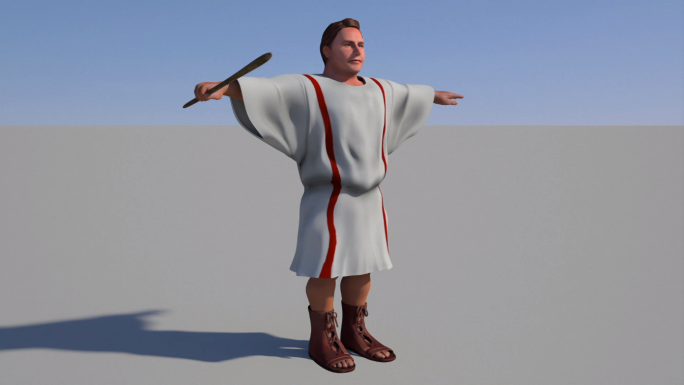 古罗马裁判三维模型