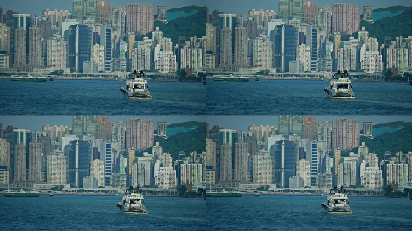 【正版素材】香港维多利亚港7351