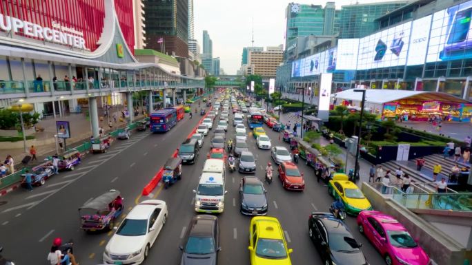 亚洲首都泰国曼谷的4K流量