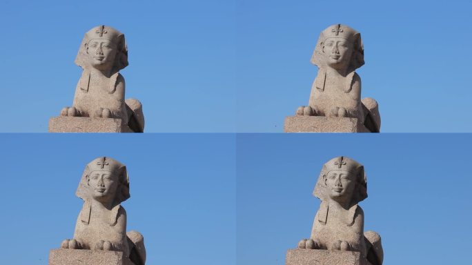 埃及亚历山大庞贝柱遗址的考古遗址。