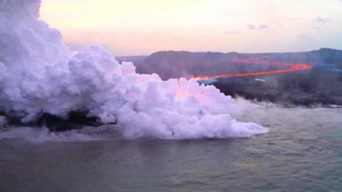 夏威夷基拉韦厄火山喷发