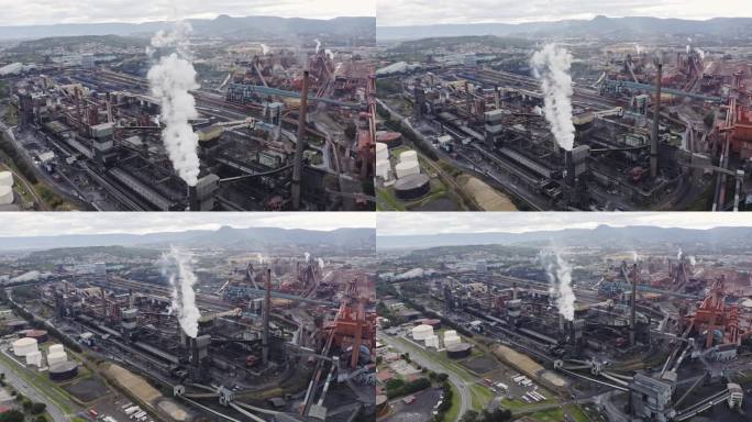 建立了工业铸造厂废气的空气污染和蒸汽羽流分布图