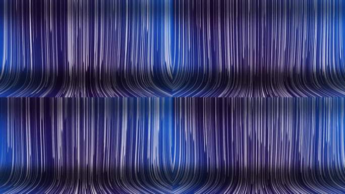 4k抽象蓝紫色背景-数字数据流下降条纹在地面上