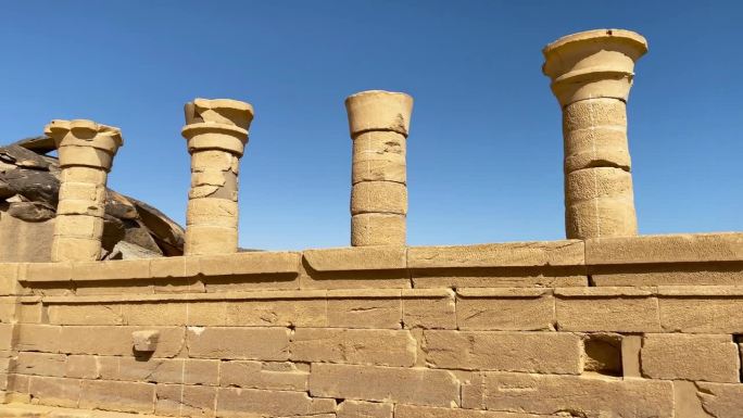 卡拉布沙神庙，曼陀利斯神庙。古埃及神庙，埃及努比亚神庙