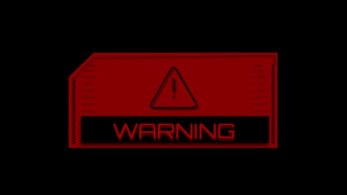 错误警报警告屏幕，电脑黑客，数据盗窃，诈骗，网络钓鱼。系统警告，有人企图入侵