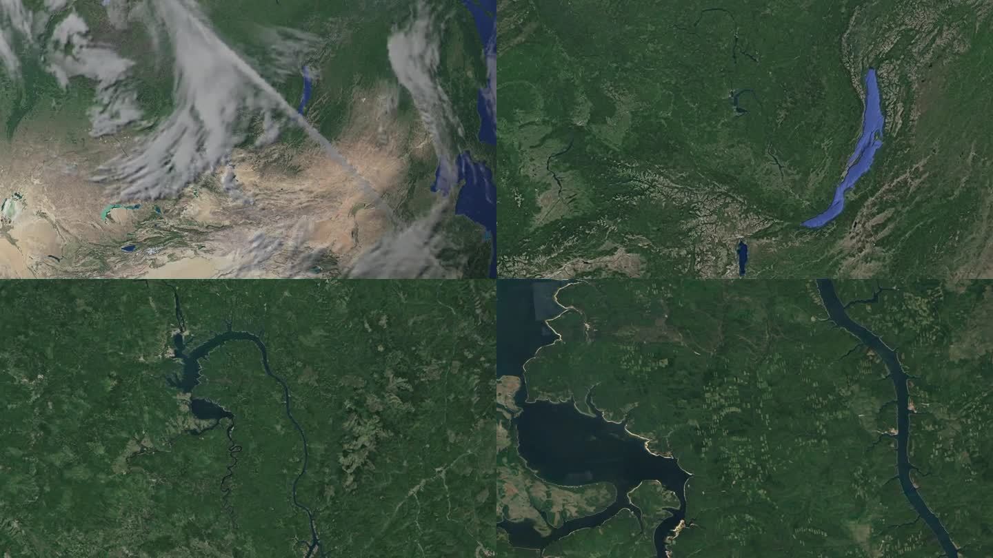俄罗斯伊尔库茨克的森林砍伐:从太空延时拍摄(1985-2020)