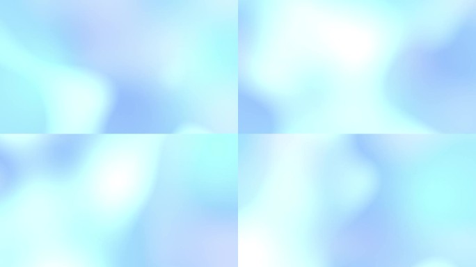 柔和的蓝色和白色渐变运动抽象背景动画光泄漏