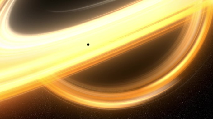 未来黑洞模拟虚拟太空