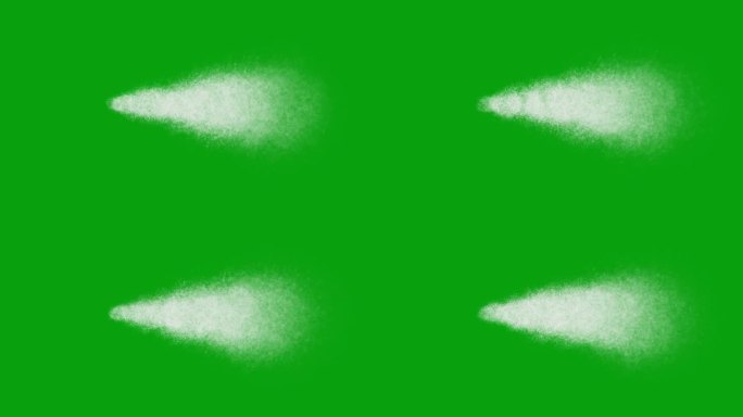 音速喷气烟绿屏运动图形
