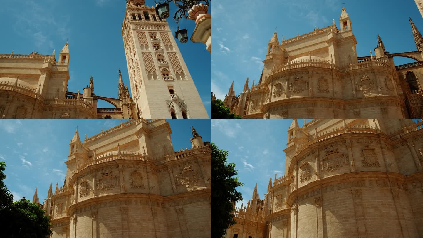 塞维利亚大教堂和吉拉尔达，塞维利亚，安达卢西亚，西班牙