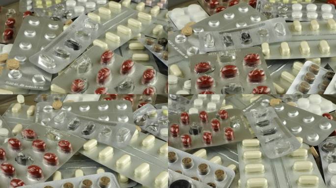 药品吸塑包装分类，吸塑包装片剂。