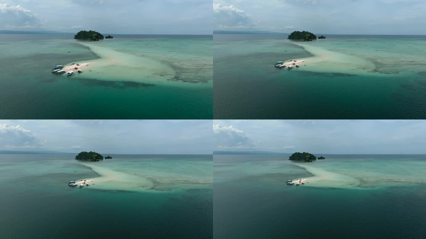 南苏里高州巴罗博的消失岛和海龟岛。菲律宾。