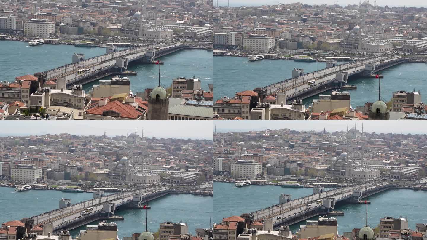 伊斯坦布尔的加拉塔桥