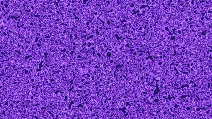 紫色佩斯利纹液体平滑铺展，运动循环背景。