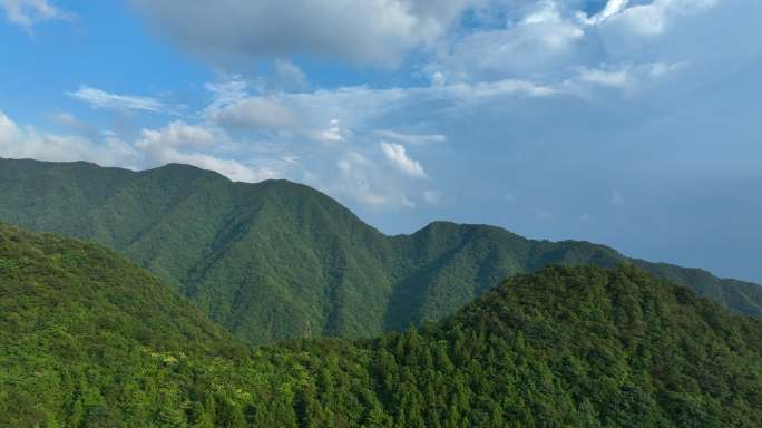 浙江 天目山 宁国 航拍