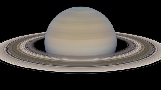 土星星云星球视频素材