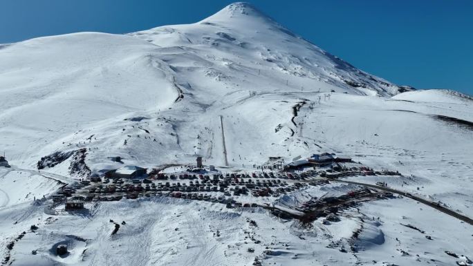 智利巴塔哥尼亚奥索尔诺火山滑雪中心