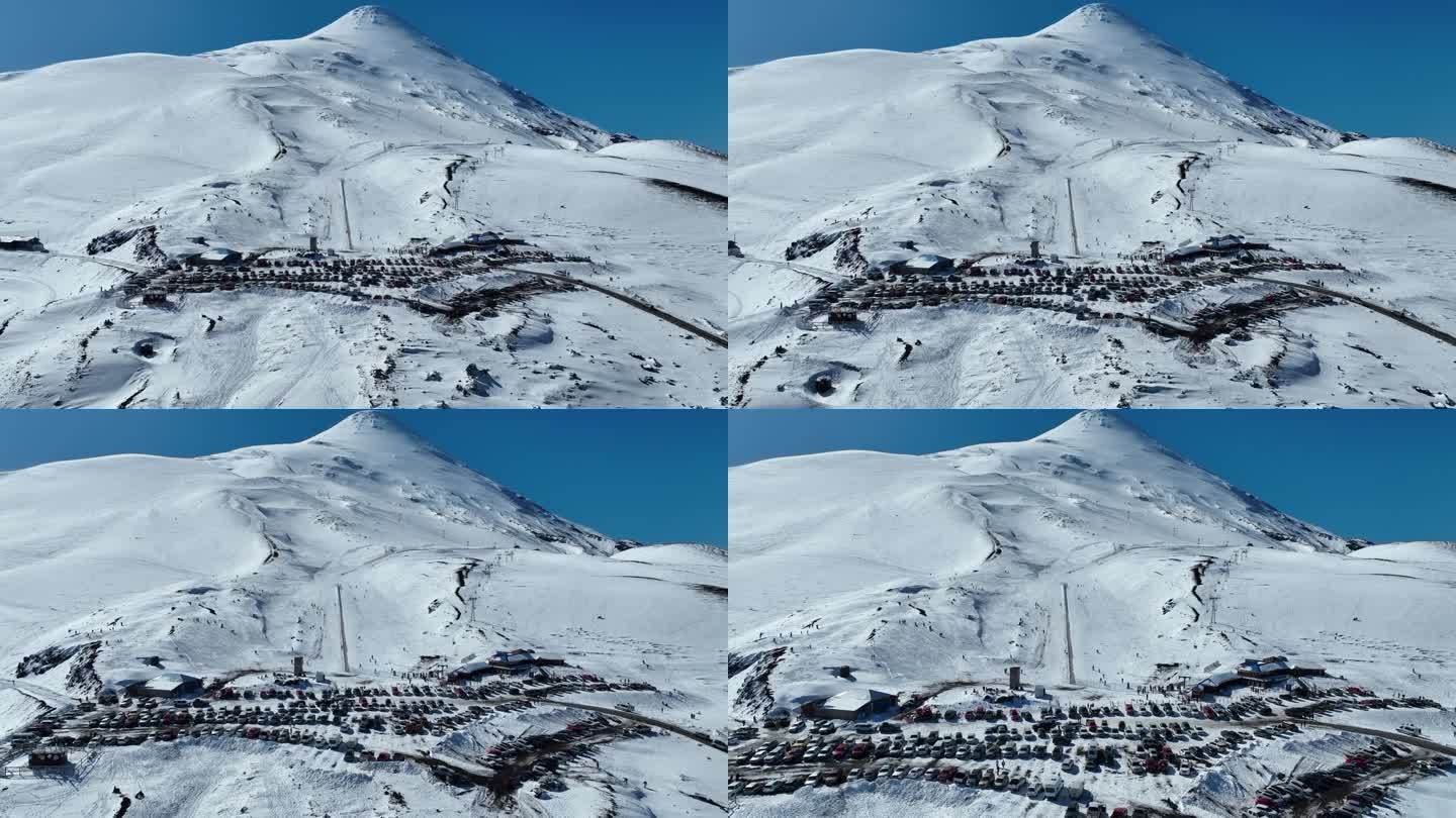 智利巴塔哥尼亚奥索尔诺火山滑雪中心