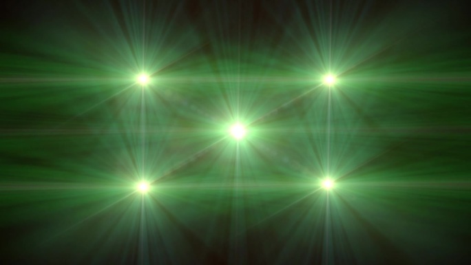 绿色的抽象动画，彩色的背景，闪亮的星星，粒子，光线的痕迹，波的循环。神秘主义，神秘主义，魔法，神圣知