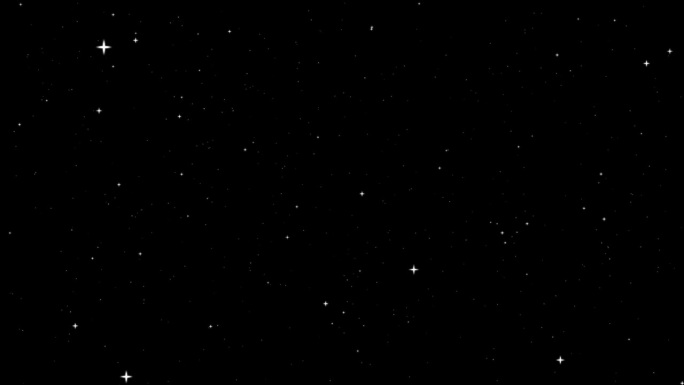 闪烁的星星夜空外太空星星闪烁闪烁的星星粒子视觉效果视频After Effects绿屏叠加粒子叠加景观