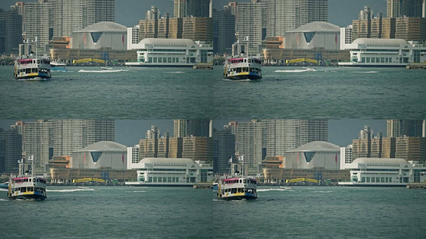 【正版素材】香港维多利亚港7297
