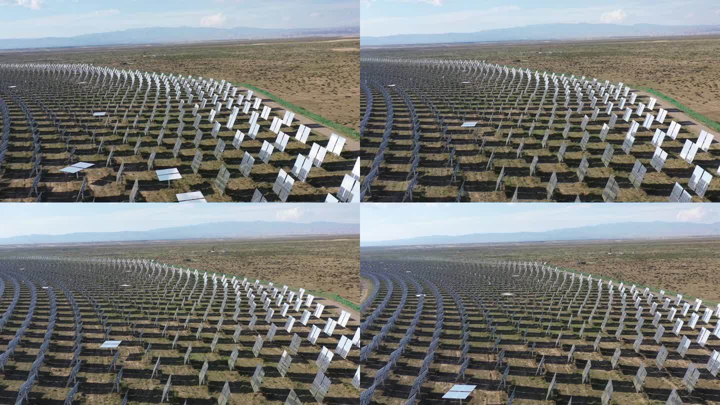 聚光太阳能发电系统利用太阳光高效发电