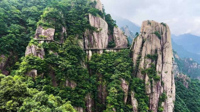 九华山华台花台风景区景观