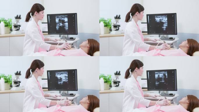 女性乳房超声检查孕妇去医院做检查