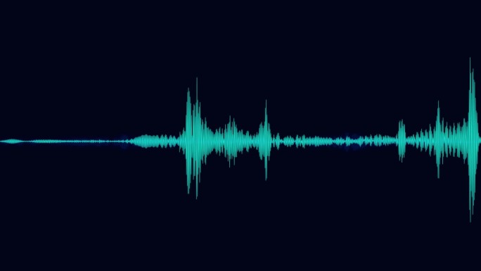 波形【音频】移动的声波。音量音频频谱。