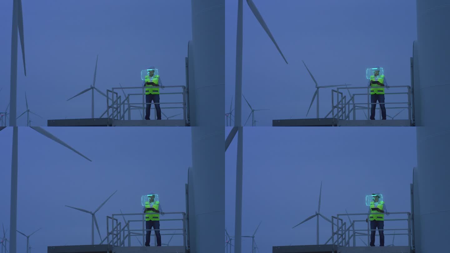 风力发电厂平板技术、监测与优化。