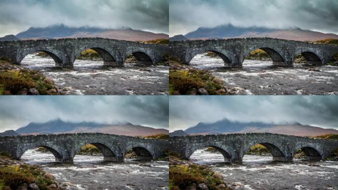 Sligachan老桥，苏格兰斯凯岛