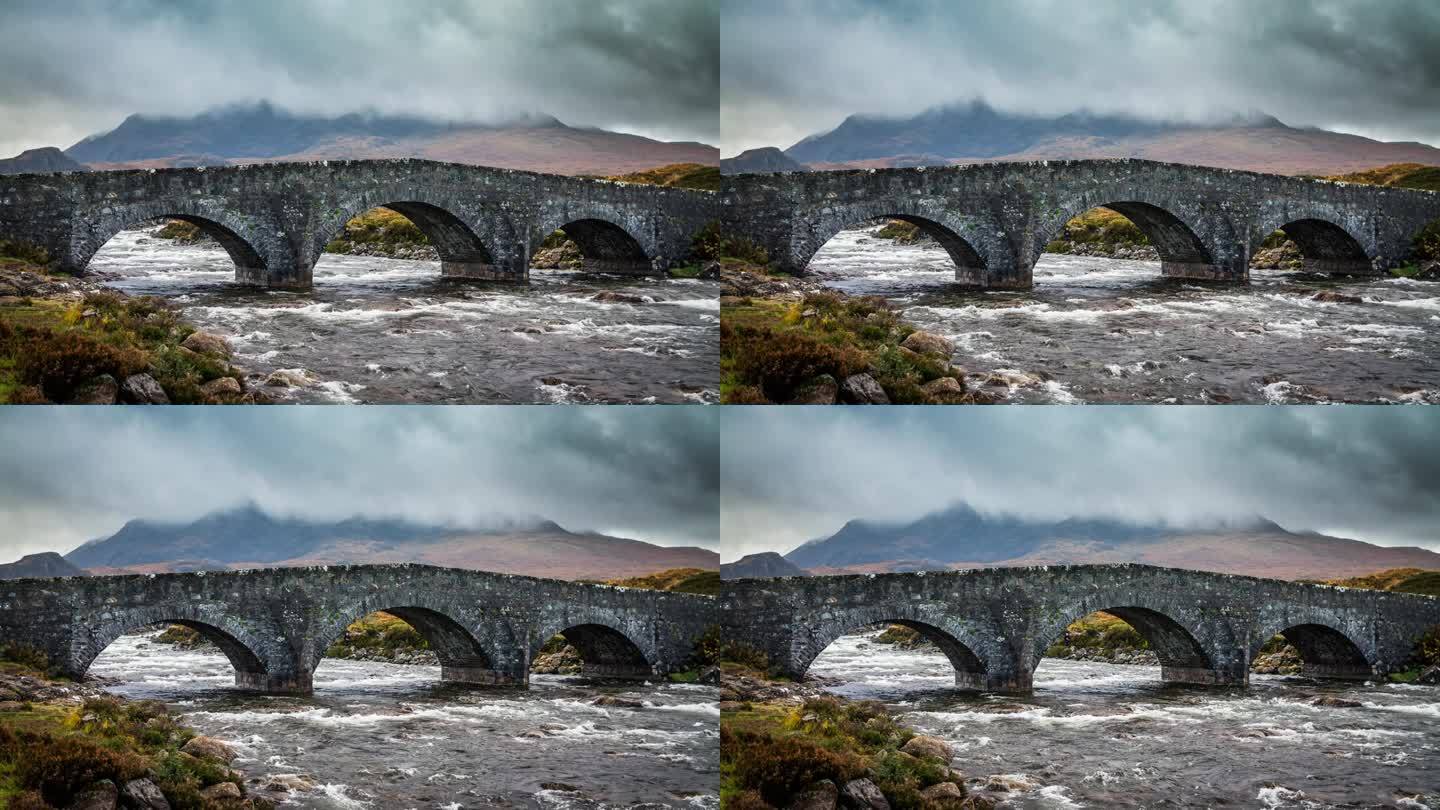 Sligachan老桥，苏格兰斯凯岛
