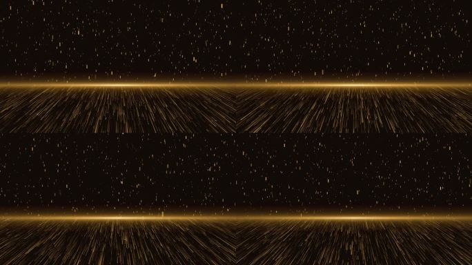 4K 3D黄金舞台聚光灯皇家奖图形背景。灯光优雅闪耀现代。
