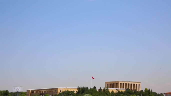 土耳其开国领袖阿塔·<s:1>土耳其共和国纪念碑。