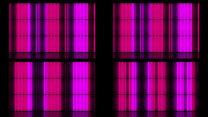 紫红色霓虹灯荧光灯棒讲台舞台抽象彩色背景与明亮的霓虹灯发光的光线和发光的线条背景。循环的背景。光速。