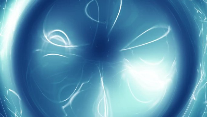 蓝色量子电与等离子体粒子的发光传送门