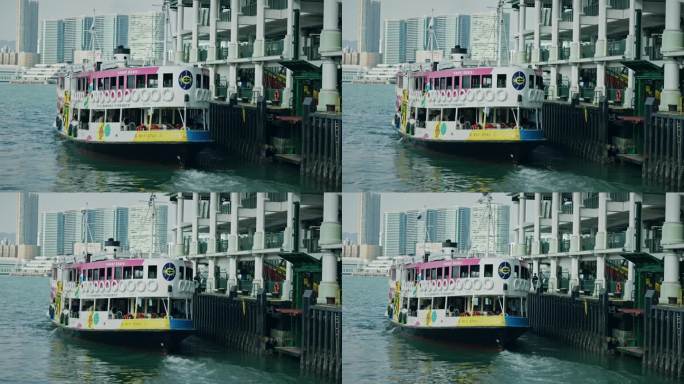 【正版素材】香港维多利亚港7315