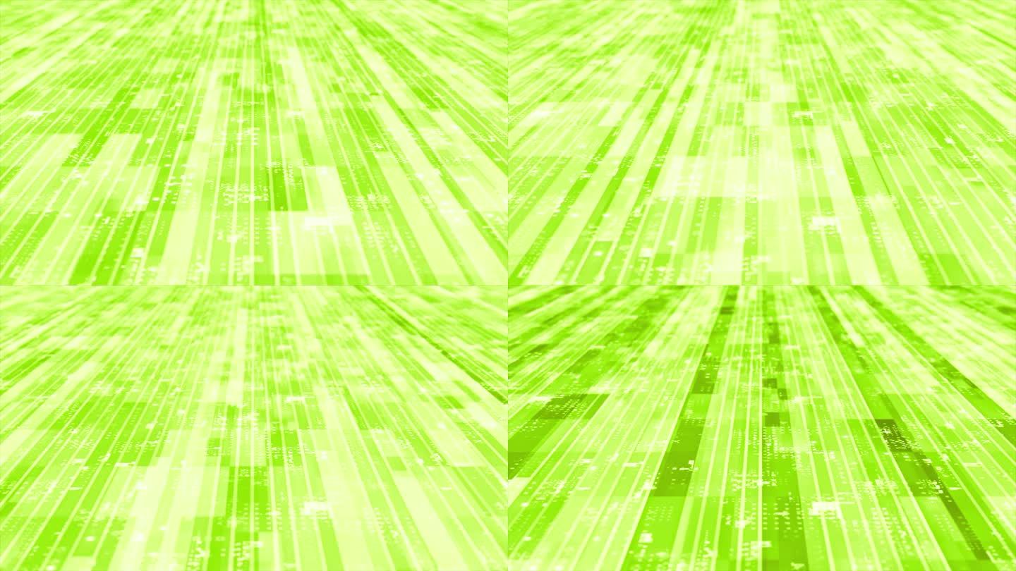 三维石灰绿色条纹盒子图案移动技术的网络空间背景